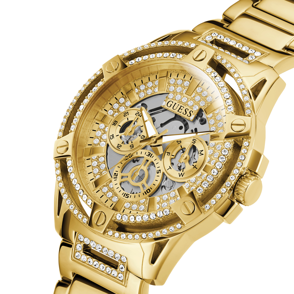 Guess gold on sale watch price