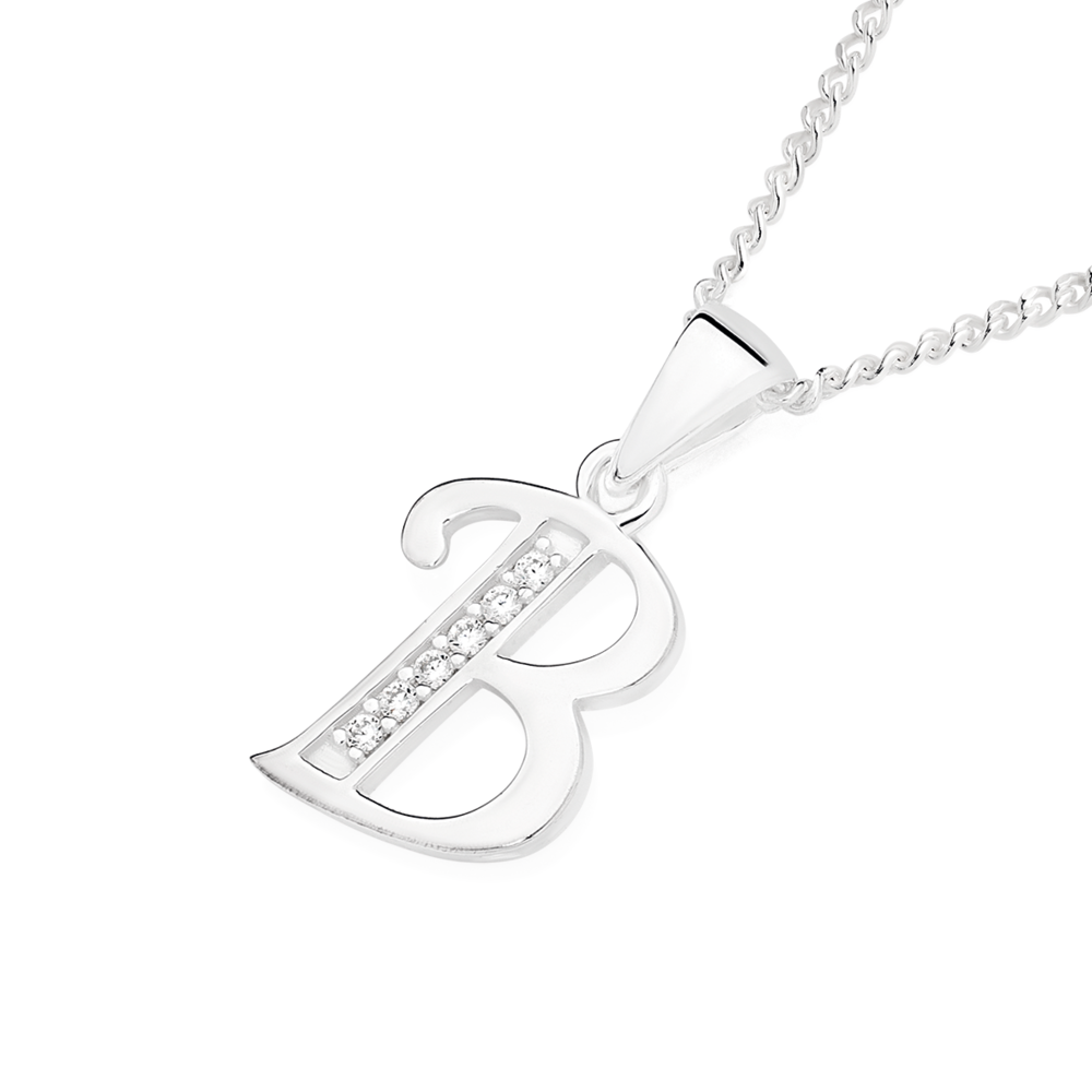 Buy Letter B Necklace Online In India - Etsy India