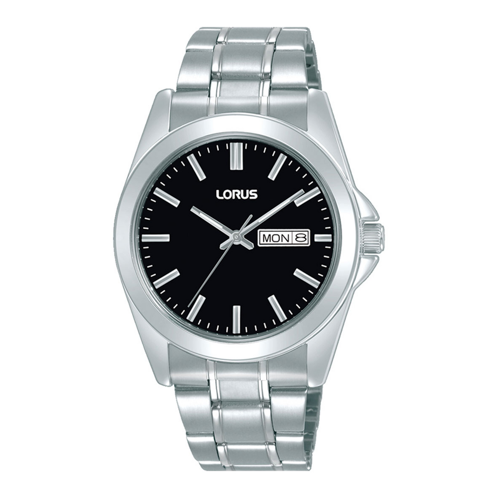 Lorus Mens Daywear 30m Silver Watch Rj659ax-9 | Pascoes
