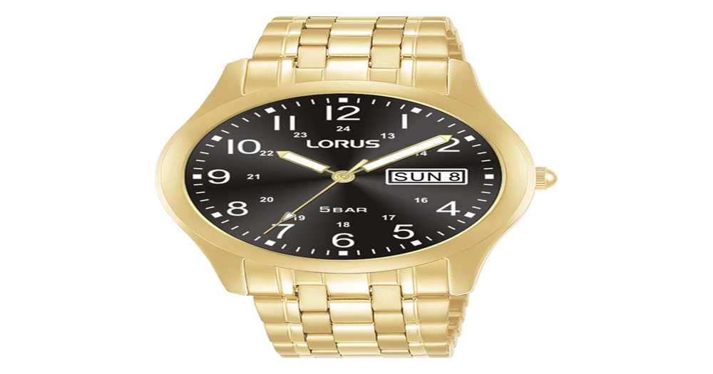 Lorus Men's Watch in Gold Pascoes