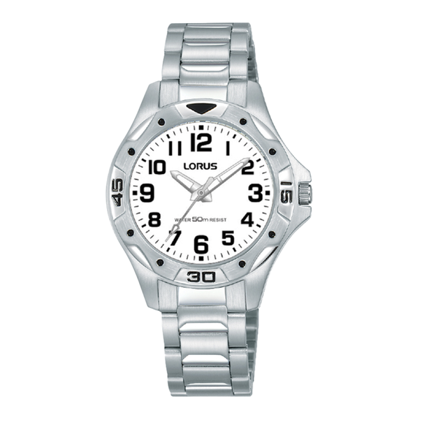 Lorus Youth White Dial Watch