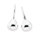 Mini Teardrop Hook Earrings in Sterling Silver