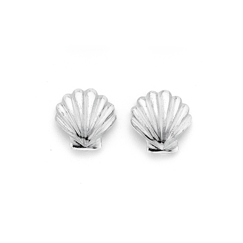 Update 201+ sterling silver shell earrings