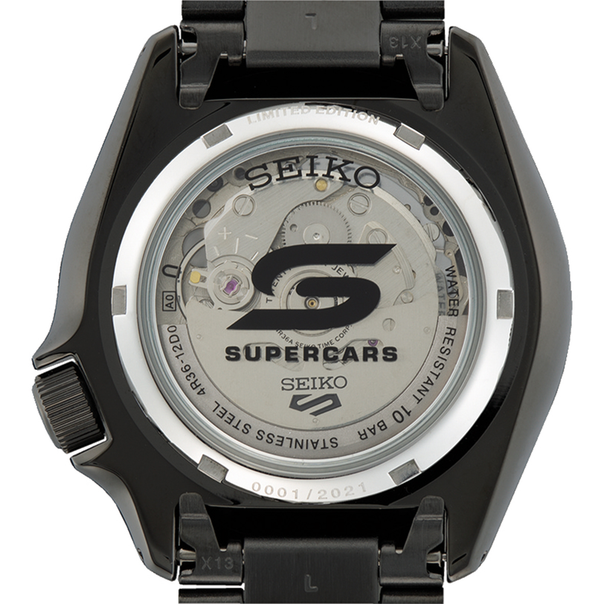 Seiko 5 Sports - 2021 Supercars Limited Edition watch.