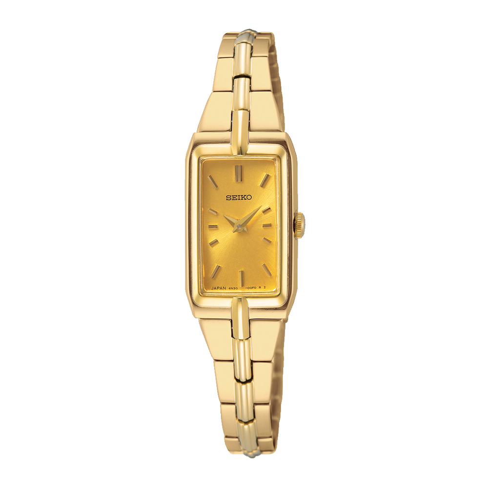 Seiko quartz ladies clearance gold watch
