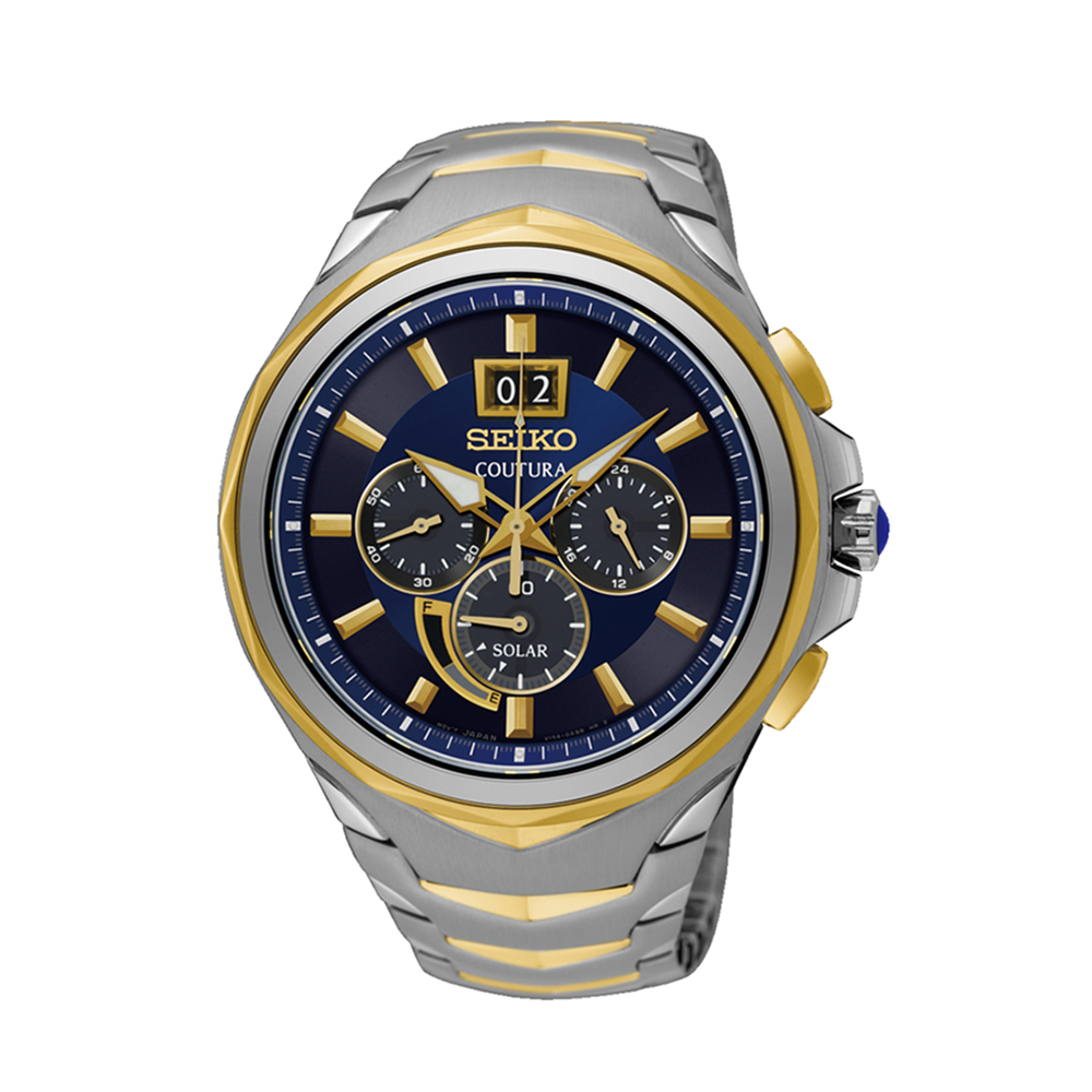 Seiko le grand sport solar diamond set mens watch ssc514p online