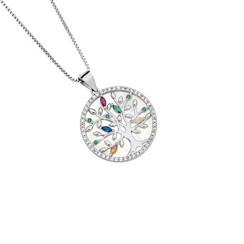 Family tree necklace prouds outlet