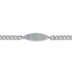 Stainless Steel CHISEL Oval Curb ID Bracelet