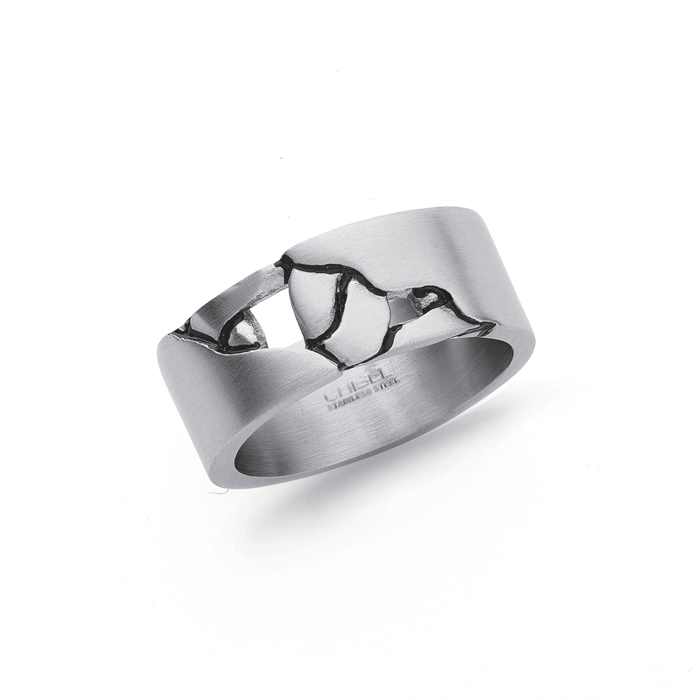 Stainless Steel Chisel Ring Pascoes