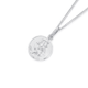 Sterling Silver 12mm St. Christopher Pendant