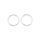 Sterling Silver 15mm Circle Studs
