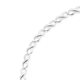 Sterling Silver 20cm Infinity Bracelet