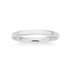 Sterling Silver 2mm Band Ring Size M