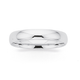 Sterling Silver 3.5mm Band Ring Size N