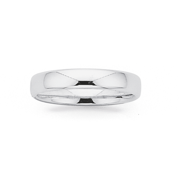Sterling Silver 3.5mm Band Size O