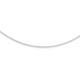 Sterling Silver 40cm Diamond-Cut Fine Curb Chain