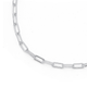 Sterling Silver 50cm Paperclip Link Chain