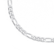 Sterling Silver 55cm Figaro Chain
