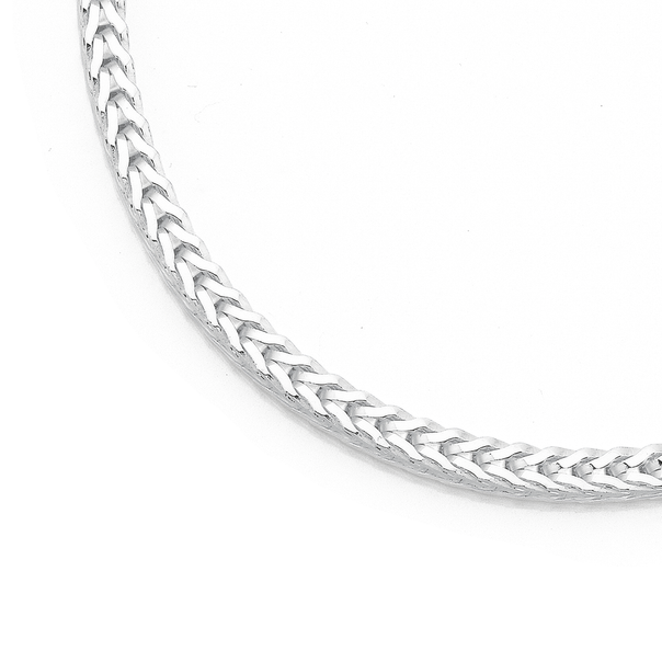 Sterling Silver 60cm Wheat Chain