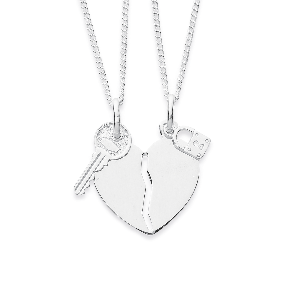 Vintage Heart Lock & Key Necklace 🥀🕯️🍂🗝️ Gorgeous... - Depop