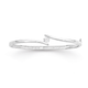 Sterling Silver Cubic Zirconia Bangle
