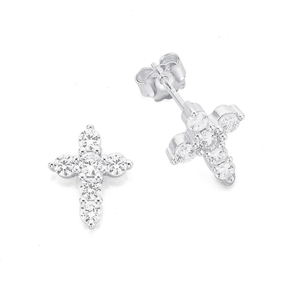 New Simple Cross x earring for Woman and men - The Lush