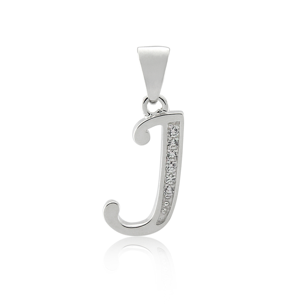 J clearance alphabet pendant
