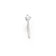 Sterling Silver Cubic Zirconia Nose Stud