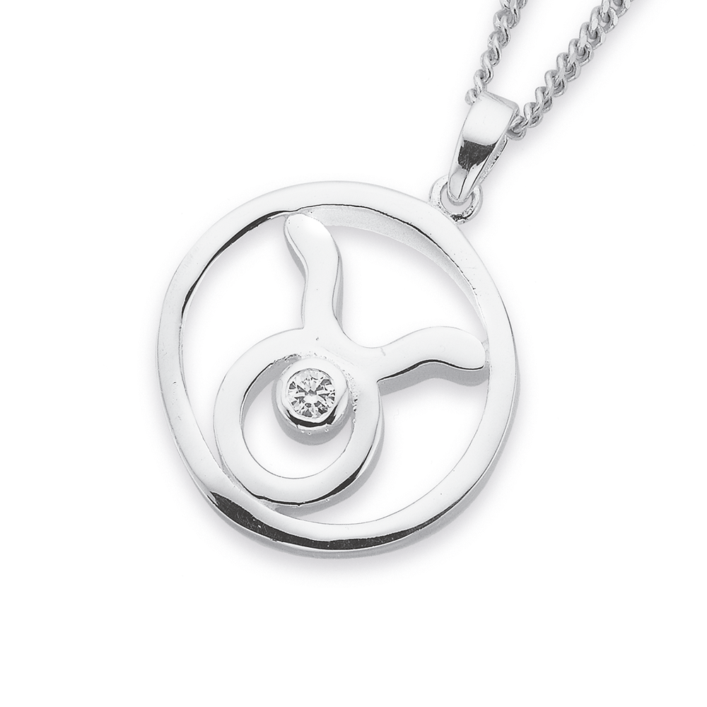 Zodiac Sign Necklace - 925 Sterling Silver Pendant Set – Fabunora