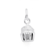 Sterling Silver Cupcake Charm