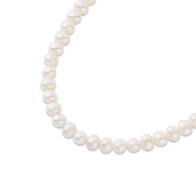 Pearl Jewelry Pascoes Pearl Necklace Sterling Silver Freshwater