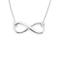 Sterling Silver Infinity Necklet