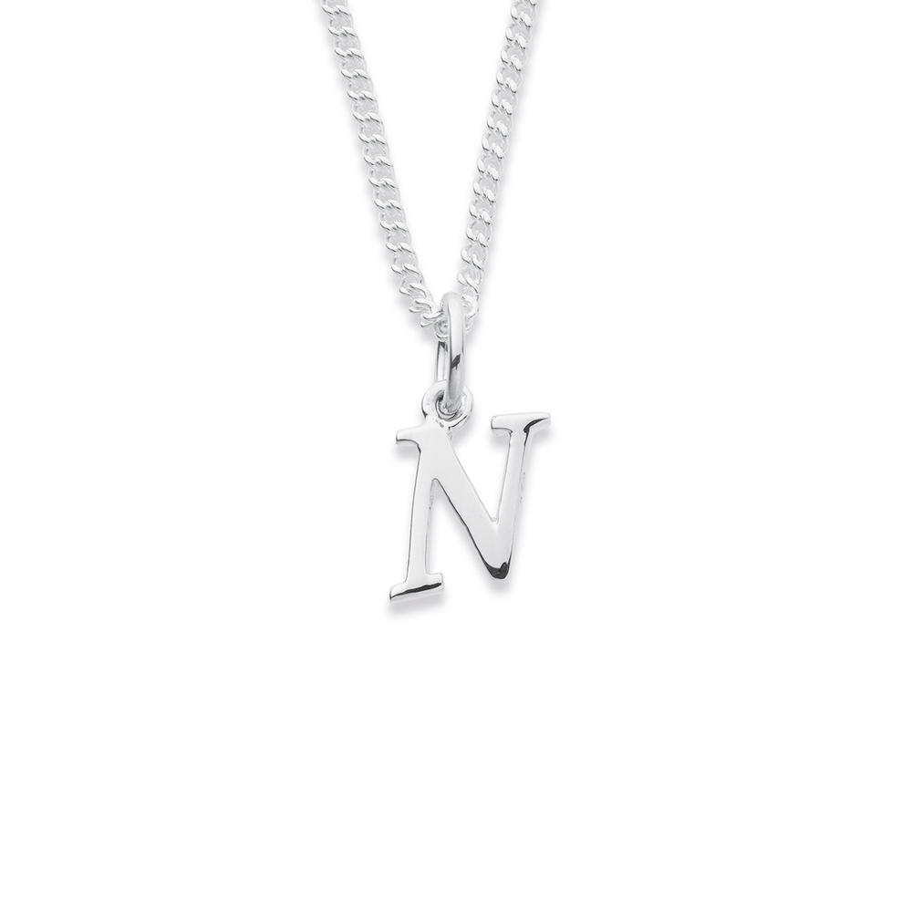 14K Gold Block Letter Initial T Necklace RCT10969-18 | Galicia Fine  Jewelers | Scottsdale, AZ