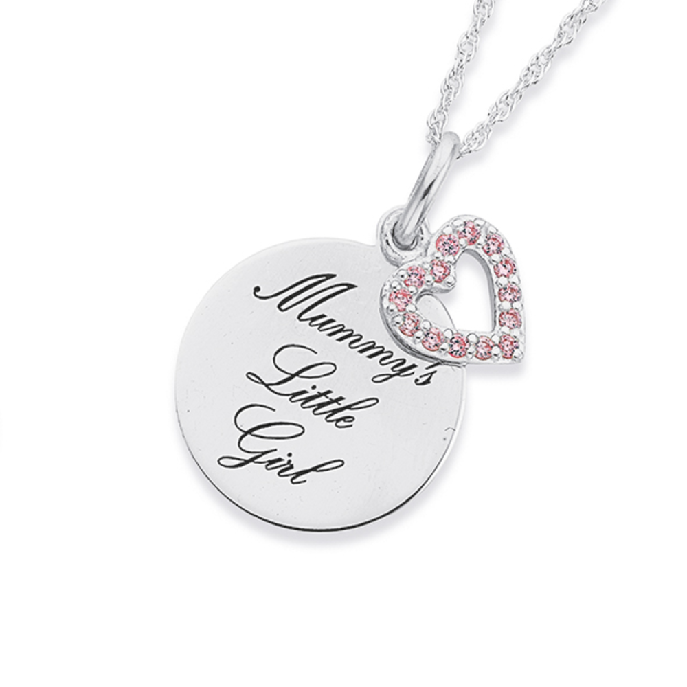 Personalized Necklace with Kids Names and Parents Initials - Gracefully Made