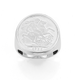 Sterling Silver Replica Coin Ring Size W