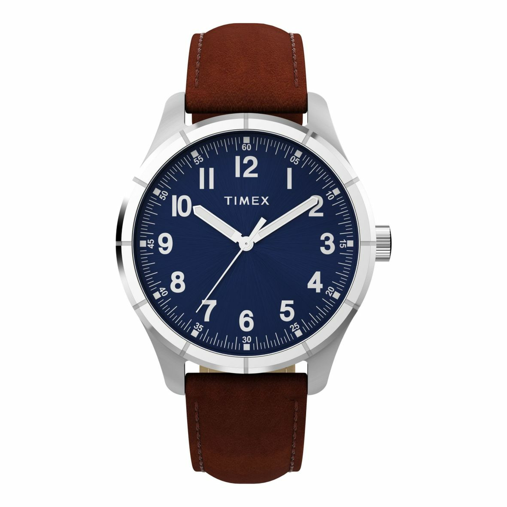 Timex Main Street Mens Watch Tw2y16200 in Silver | Pascoes Timex Main Street Mens Watch Tw2y16200 in Silver | Pascoes